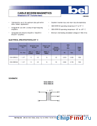 Datasheet S554-5999-06 производства BEL Fuse
